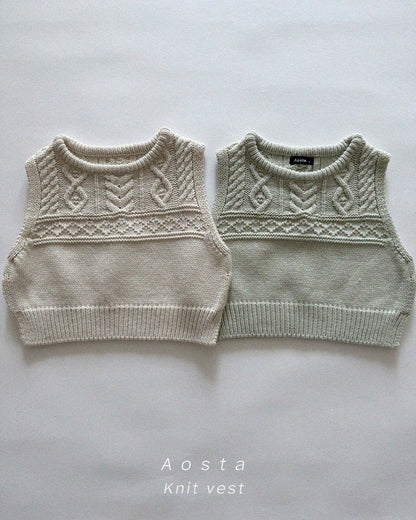 Aosta Knit Vest (70-110cm)