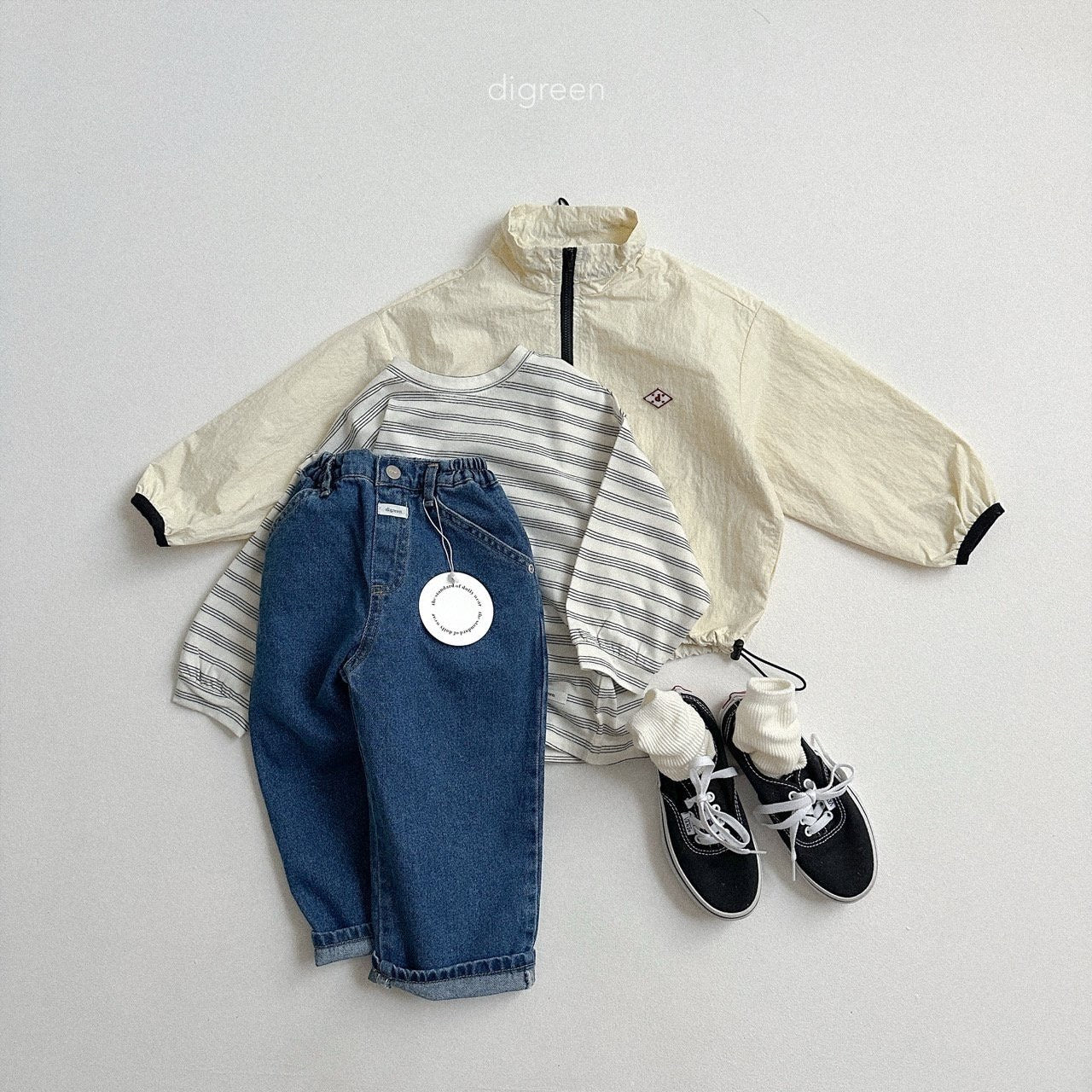 digreen rody windbreaker (90-130cm)
