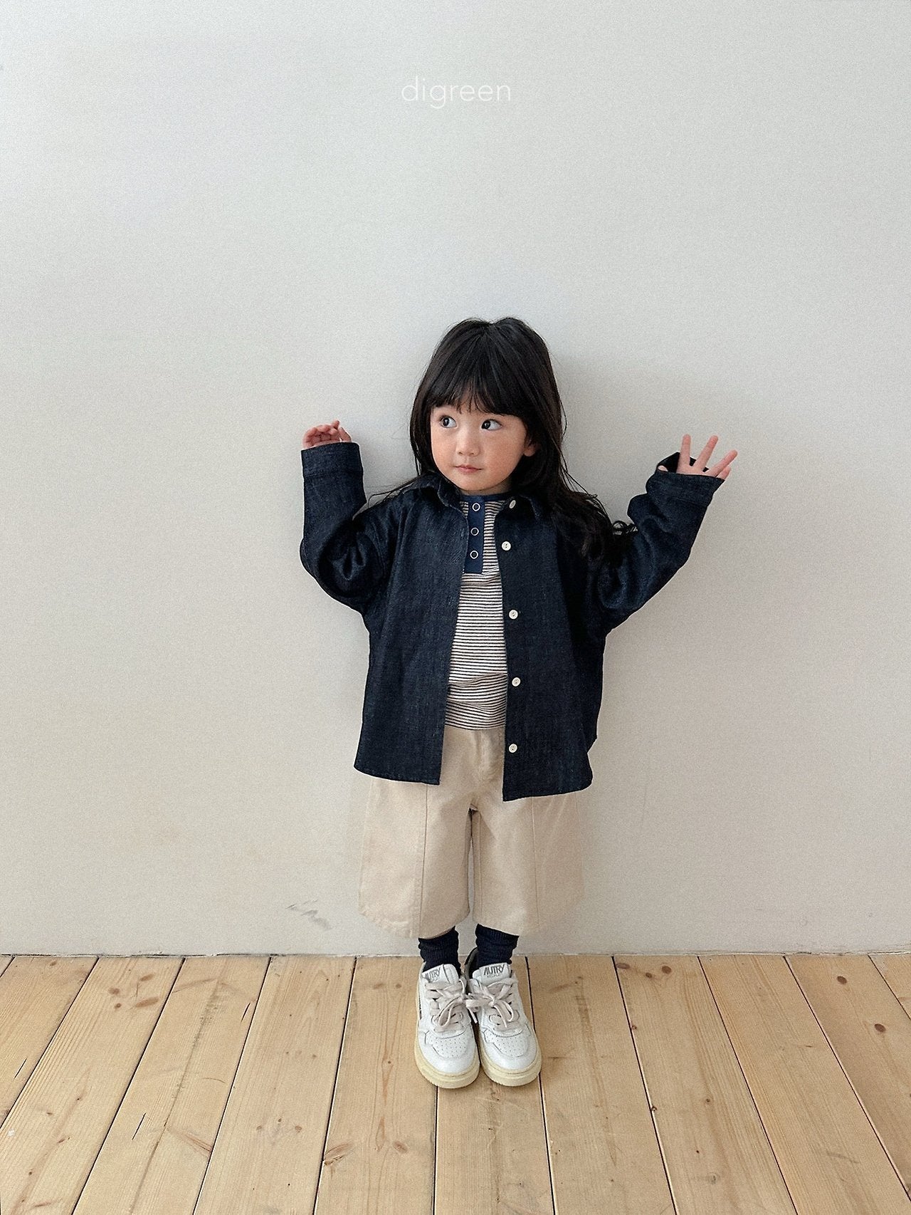 digreen denim shirt (85-130cm)