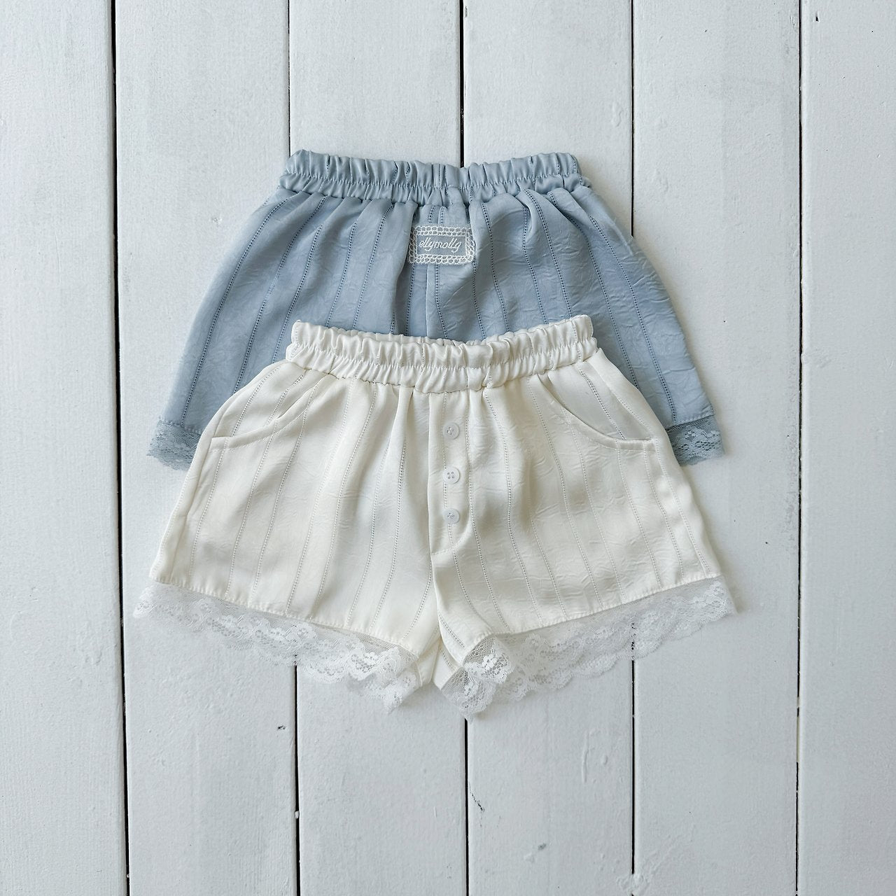 ELLYMOLLY easy button lace pants (90-145cm)