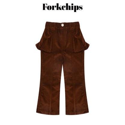 FORKCHIPS muffin flare pants (95-160cm)