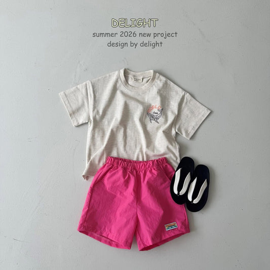 Delight 親子款The world海豚Tee (85-148cm)