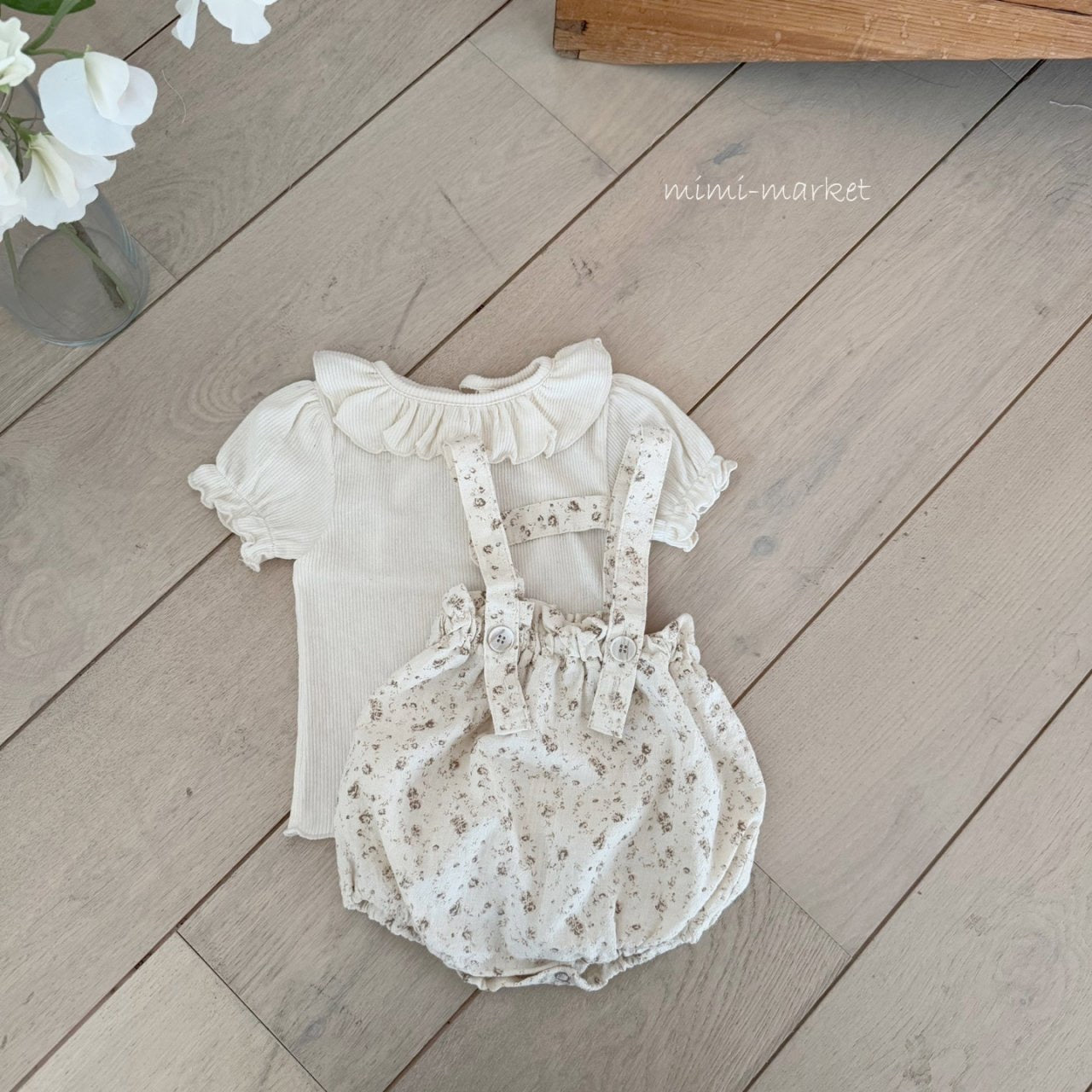 mimi market sunny frill tee (70-85cm)