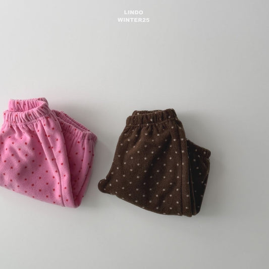 LINDO dot jogger pants (80-125cm)
