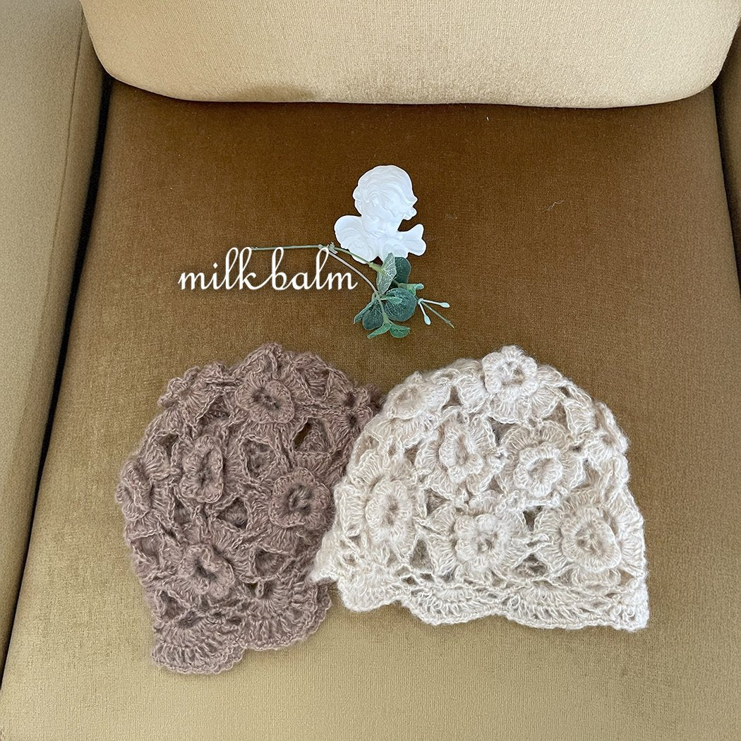 milkbalm hand knit beanie