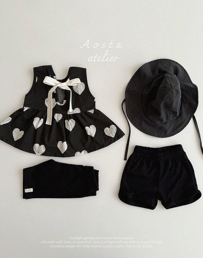 aosta Heart blouse (70-110cm)