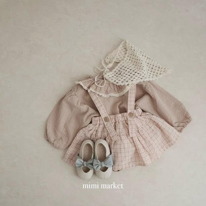 mimi market ray collar blouse (75-90cm)