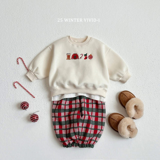 Vivid 馴鹿聖誕襪上衣 (75-135cm)