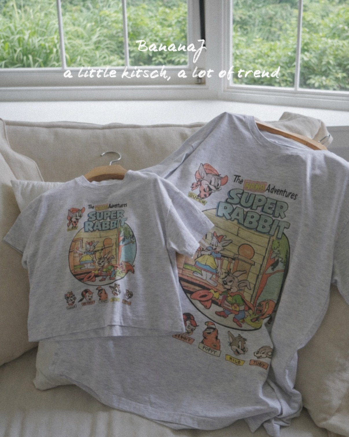 BANANAJ super rabbit t ( kids & adult )