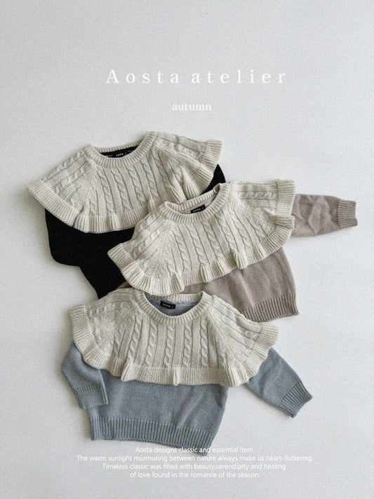 Aosta knit cape tee (1-5y)