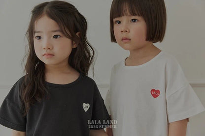 Lalaland lala heart short sleeve tee (75-120cm)