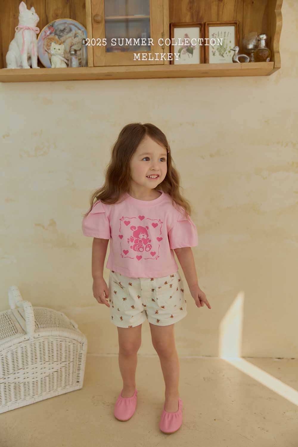 melikey bear point short shorts (80-140cm)