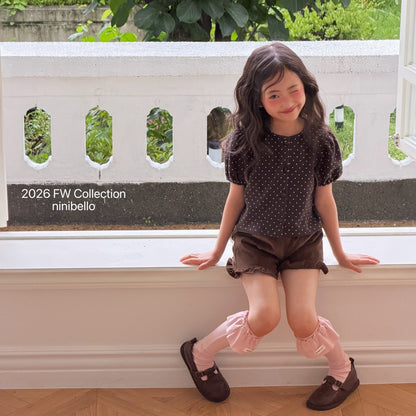 ninibello pinter frill knee socks