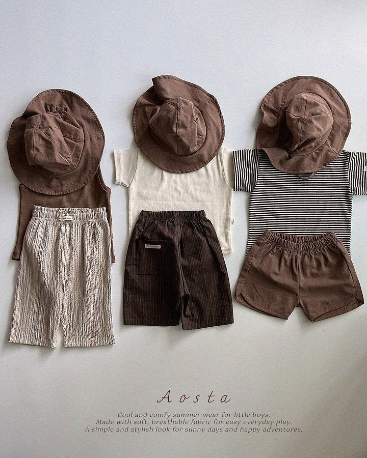 Aosta cool linen pants (~70-115cm)