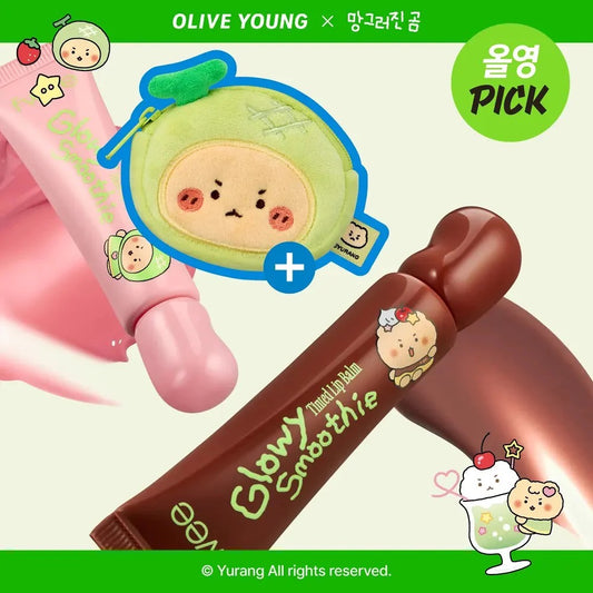Fwee x 土豆熊聯名 Glowy Smoothie Tinted Lip Balm 附送土豆熊散紙包🐻