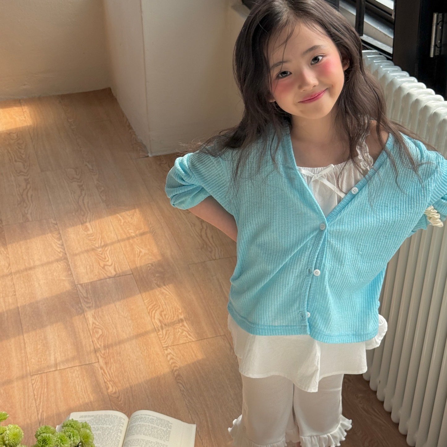 ninibello slush loose cardigan (80-130cm)