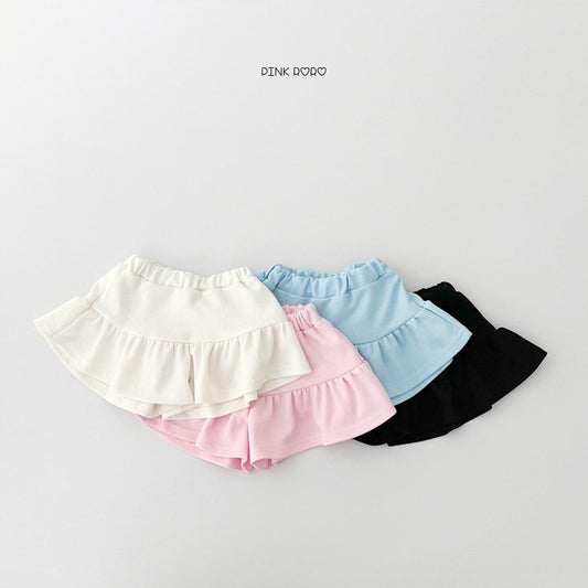 Pinkroro 素色波滾裙褲 (kids 85-132cm)