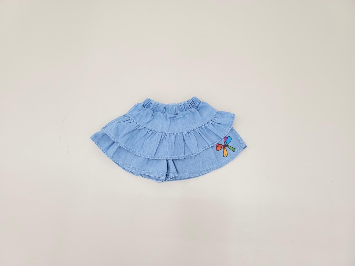 Mimico 蝴蝶結牛仔褲裙 (kids 80-125cm)