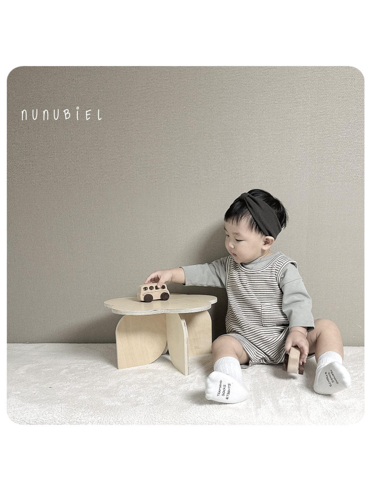 nunubiel bebe stripe suit (3-18m)