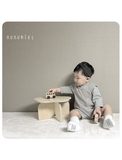nunubiel bebe stripe suit (3-18m)