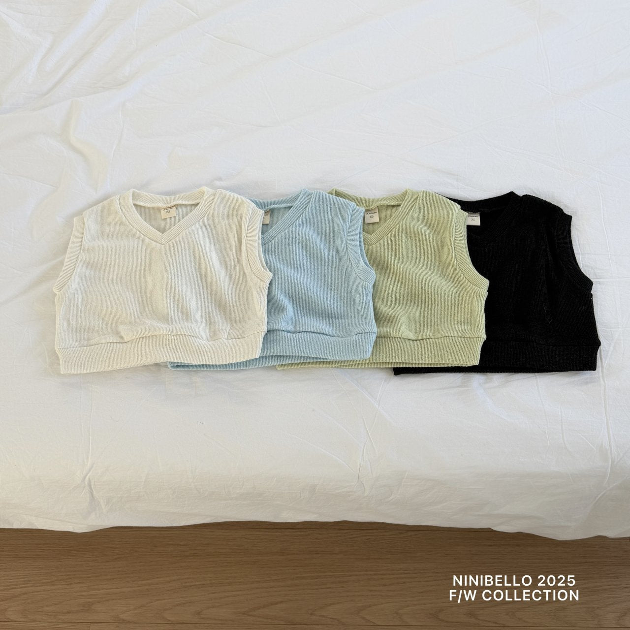 ninibello soft knit vest (80-130cm)