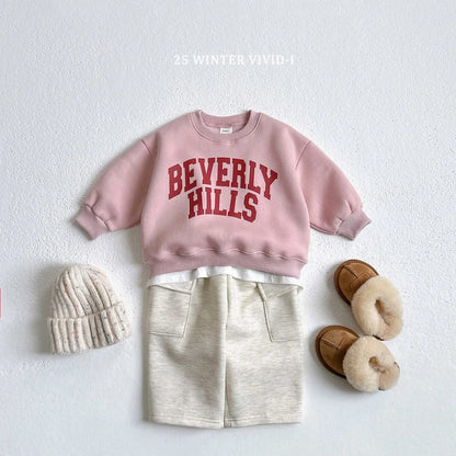 Vivid 側蓋口袋工裝褲 (75-135cm)