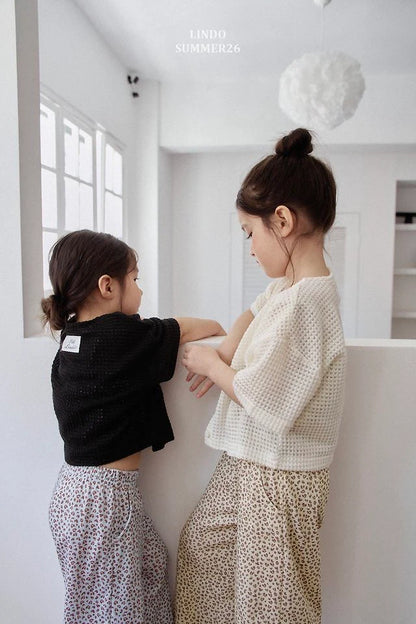 Lindo Knit Short Sleeve Cardigan  (85–125cm)