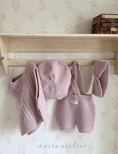 Aosta knit beret