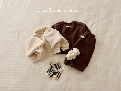 valubebe tokyo waffle cardigan (6-24m)