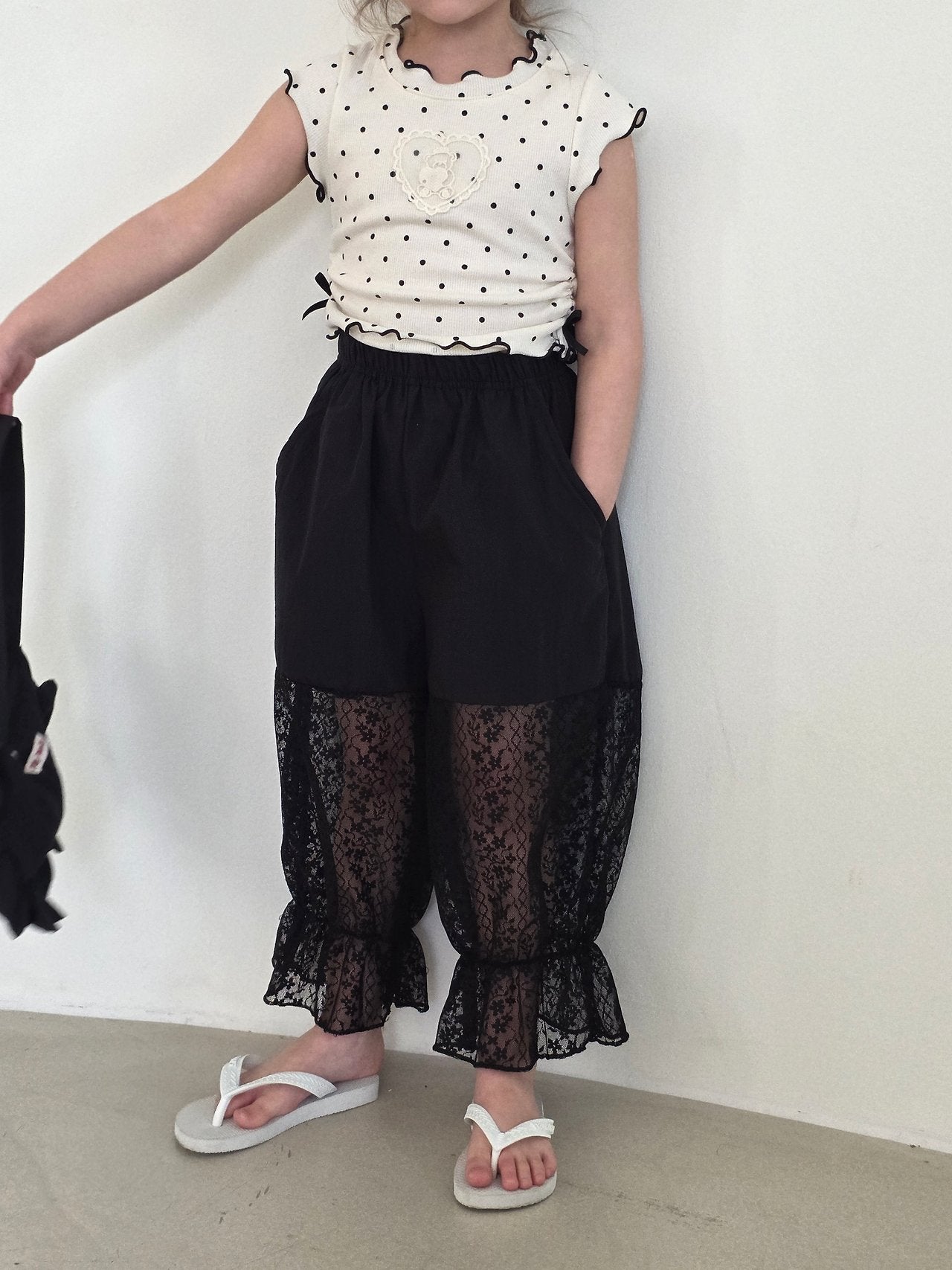 ELLYMOLLY maman lace pants (90-145cm)