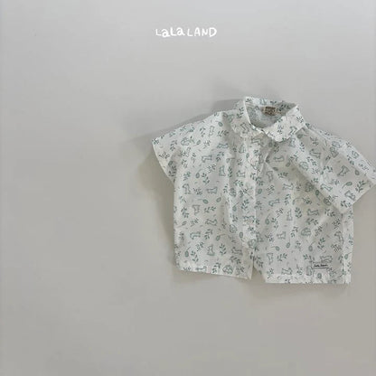 Lalaland tilda short sleeve shirt (75-120cm)