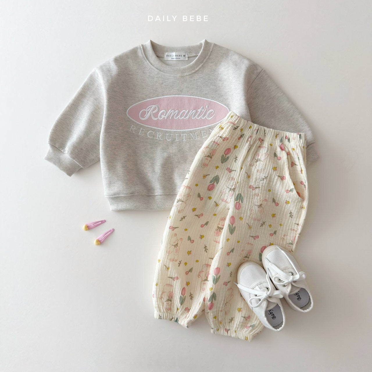DAILYBEBE spring jogger pants (75-145cm)