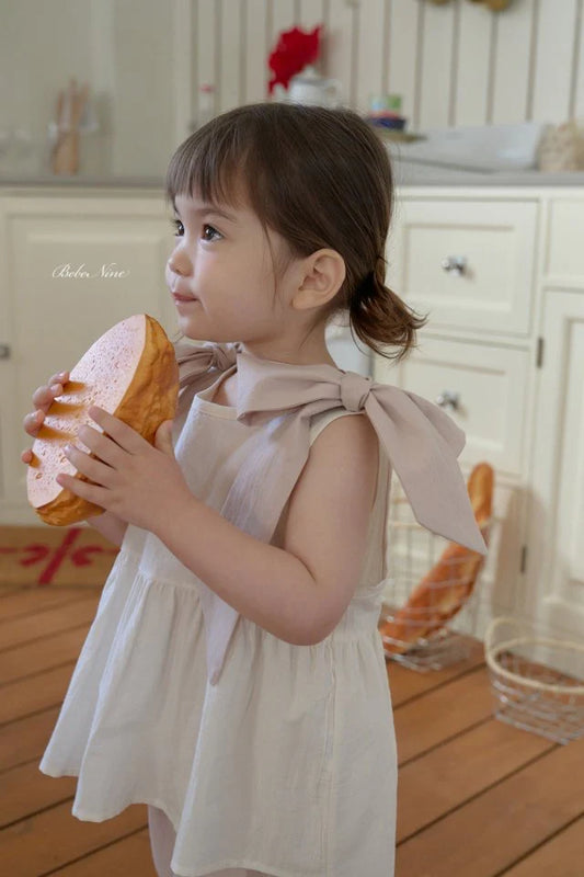 Bebenine Loen Ribbon Blouse (65-110cm)