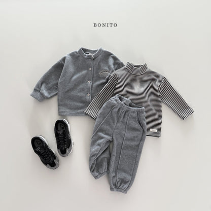 Bonito winter cardigan jogger SET-UP (~80-140cm)
