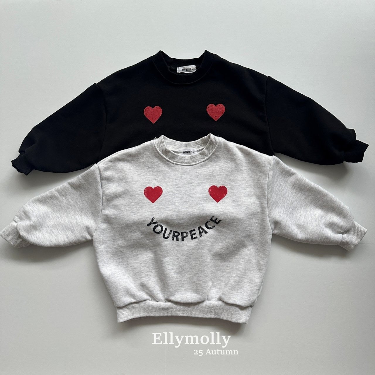 ELLYMOLLY peace heart mtm (90-160cm)