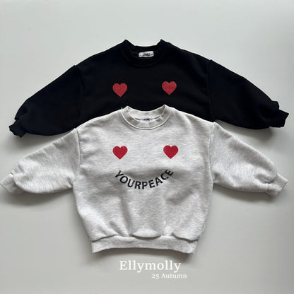 ELLYMOLLY peace heart mtm (90-160cm)