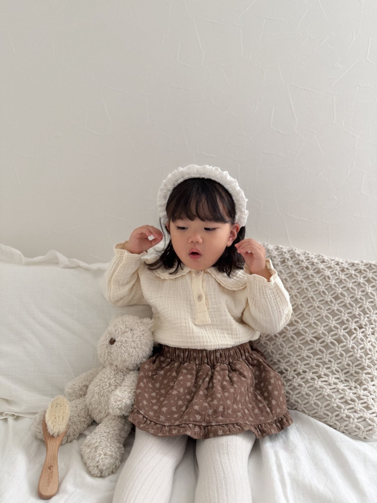 mimi market bote frill can skirt (70-85cm)