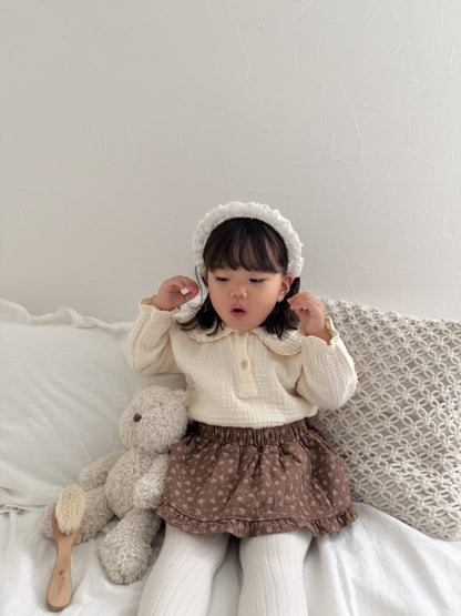 mimi market bote frill can skirt (70-85cm)