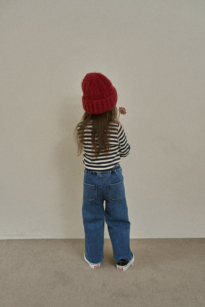 momoann brushed denim (90-150cm)