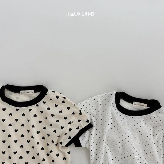 Lalaland heart dot tee (75-120cm)