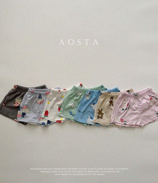 Aosta 滿版童趣系列-短褲 (Bebe & kids ~70-115cm)