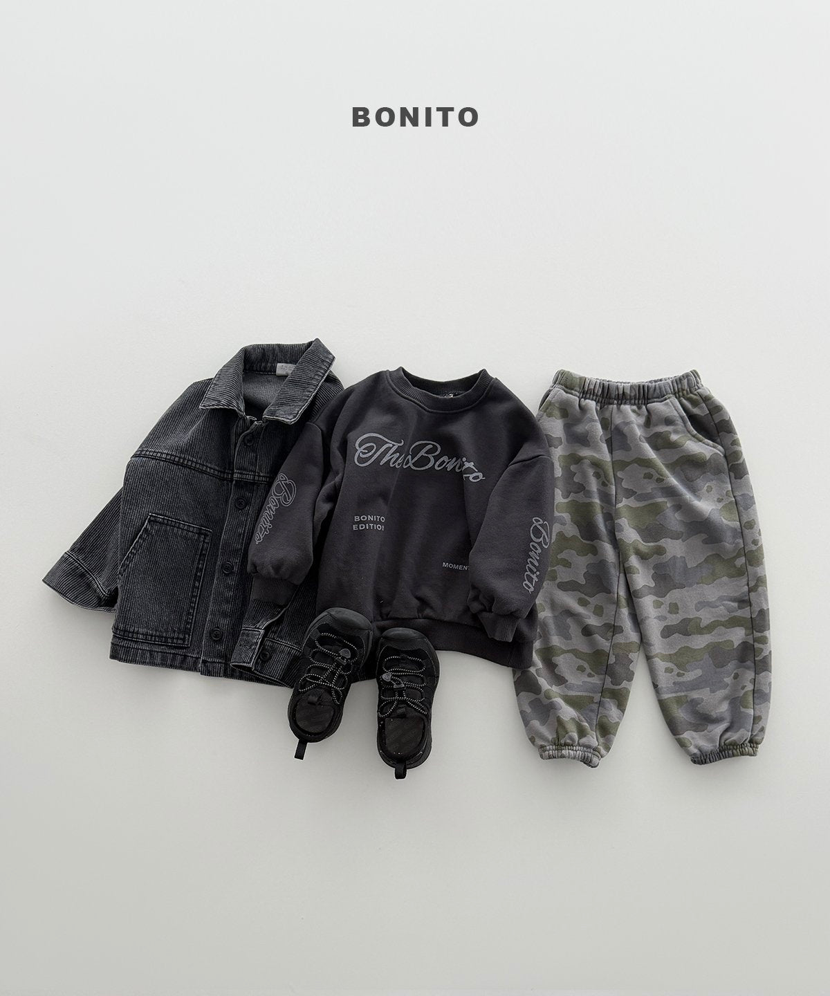 bonito cloud camo jogger pants (~80-140cm)
