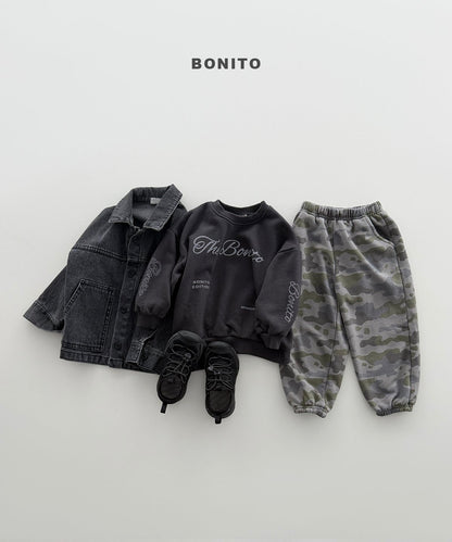 bonito cloud camo jogger pants (~80-140cm)