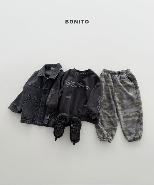 bonito cloud camo jogger pants (~80-140cm)
