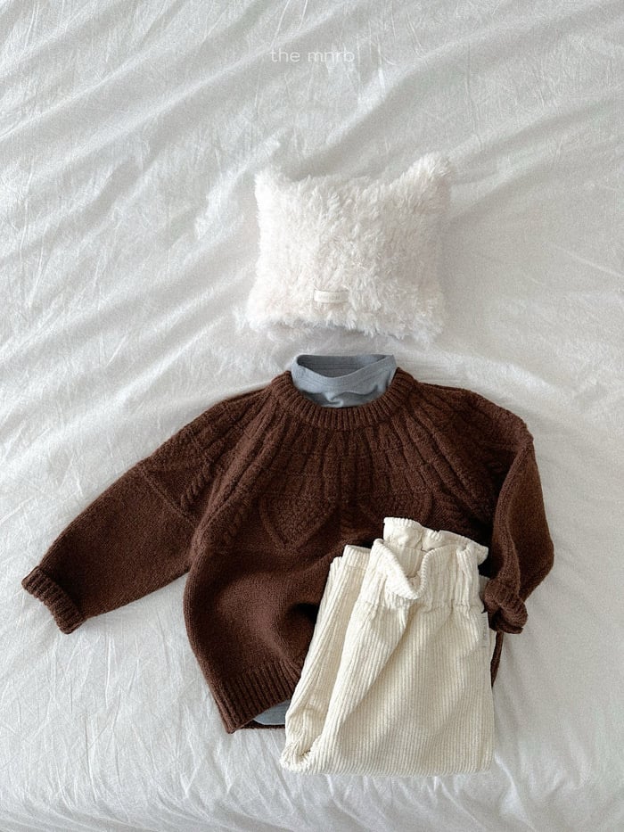 minirobe peach worm ban polar (70-110cm)