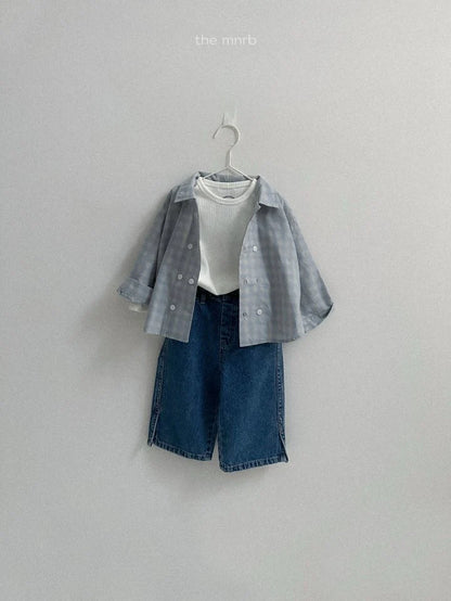 minirobe double collar shirt (70-110cm)