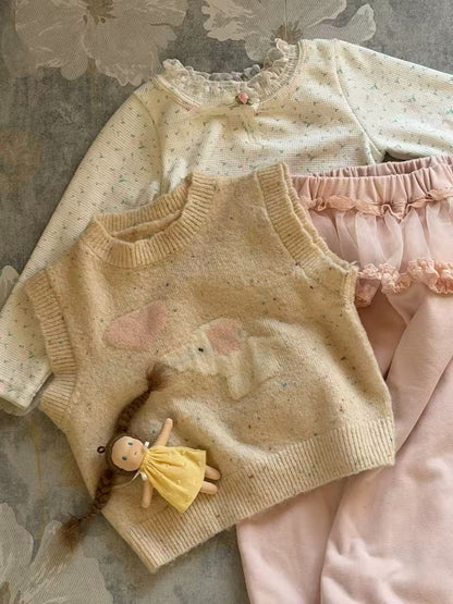 aiai vanilla ice cream vest (95-140cm)