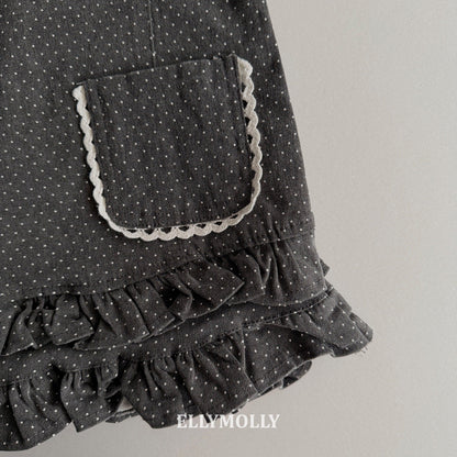 ELLYMOLLY little pocket frill ops (90-145cm)