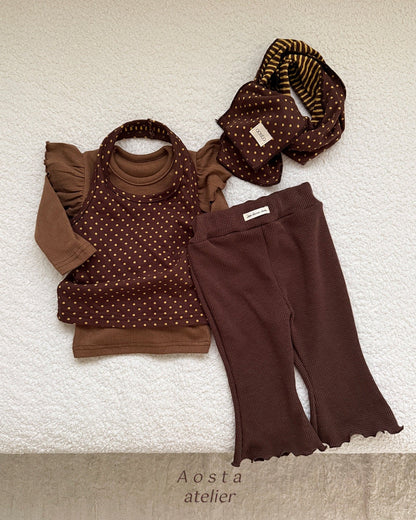 Aosta jelly waffle pants (~70-115cm)