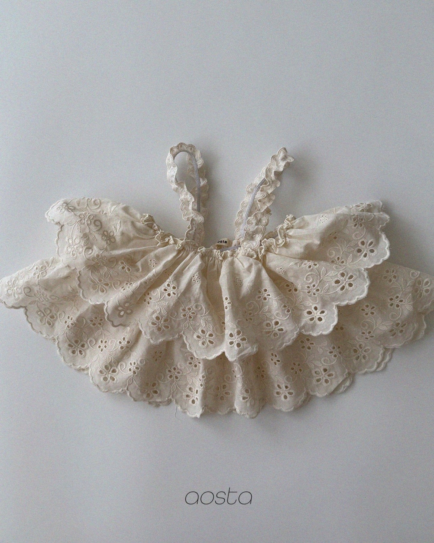 Aosta lace cancan blouse